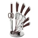 ZESTAW NOŻY 8 ELE. BERLINGER HAUS INFINITY BROWN BH-2047