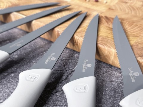ZESTAW NOŻY DO STEKÓW LUB PIZZY 6 EL. BERLINGER HAUS ASPEN BH-2840