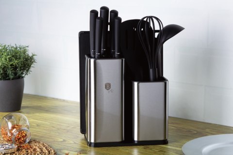 ZESTAW NOŻY I PRZYBORÓW KUCHENNYCH 12 EL. BERLINGER HAUS BH-6247