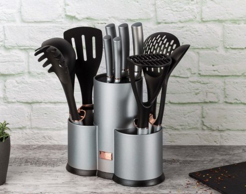 ZESTAW NOŻY I PRZYBORÓW KUCHENNYCH 12 EL. BERLINGER HAUS MOONLIGHT BH-6251