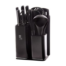 ZESTAW NOŻY I PRZYBORÓW KUCHENNYCH 13 EL. BERLINGER HAUS BLACK BH-2548