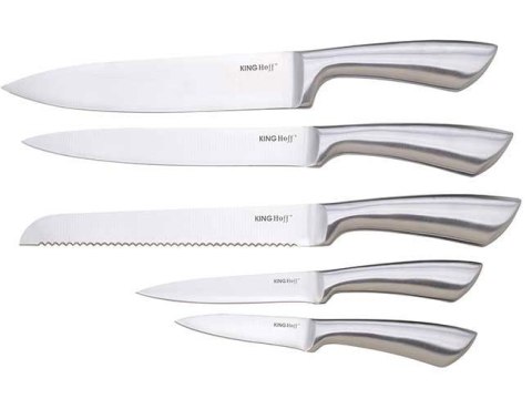 ZESTAW NOŻY KUCHENNYCH W BLOKU 6 ELE. KiNGHOFF KH-1151