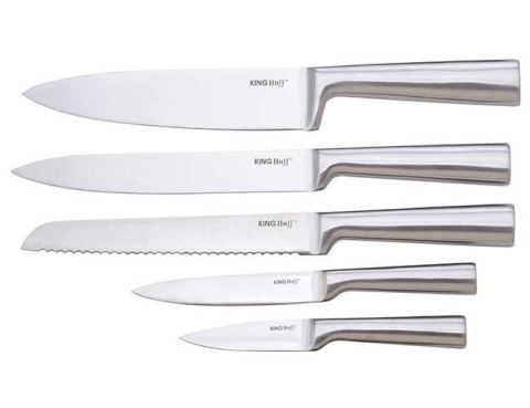 ZESTAW NOŻY KUCHENNYCH W BLOKU 6 ELE. KiNGHOFF KH-1153