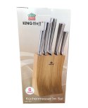 ZESTAW NOŻY KUCHENNYCH W BLOKU 6 ELE. KiNGHOFF KH-1153