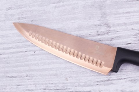 ZESTAW NOŻY NA STOJAKU MAGNETYCZNYM 6-ELE BERLINGER HAUS ROSE GOLD BH-2609