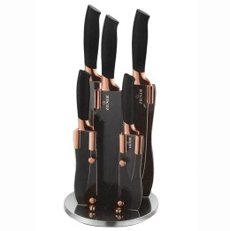 ZESTAW NOŻY POWLEKANYCH 6 EL. ZILNER ROSEGOLD ZL-5118