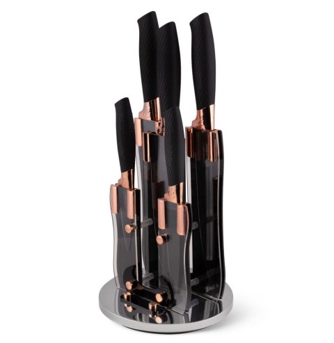 ZESTAW NOŻY POWLEKANYCH 6 EL. ZILNER ROSEGOLD ZL-5118