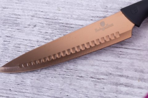 ZESTAW NOŻY STALOWYCH TITANIUM 5 EL. BERLINGER HAUS ROSEGOLD BH-2652