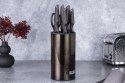ZESTAW NOŻY W BLOKU 7 EL. BERLINGER HAUS SHINY BLACK BH-2793