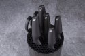 ZESTAW NOŻY W BLOKU 7 EL. BERLINGER HAUS SHINY BLACK BH-2793