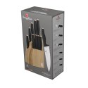 ZESTAW NOŻY W BLOKU BAMBUSOWYM 10-ELE BERLINGER HAUS BLACK ROSE BH-2760