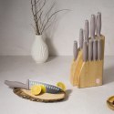 ZESTAW NOŻY W BLOKU BAMBUSOWYM 10-ELE BERLINGER HAUS TAUPE BH-3122