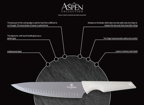 ZESTAW NOŻY Z DESKĄ 6 EL. BERLINGER HAUS ASPEN BH-2838