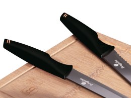 ZESTAW NOŻY Z DESKĄ 6 ELE. BERLINGER HAUS BLACK ROSE BH-2708