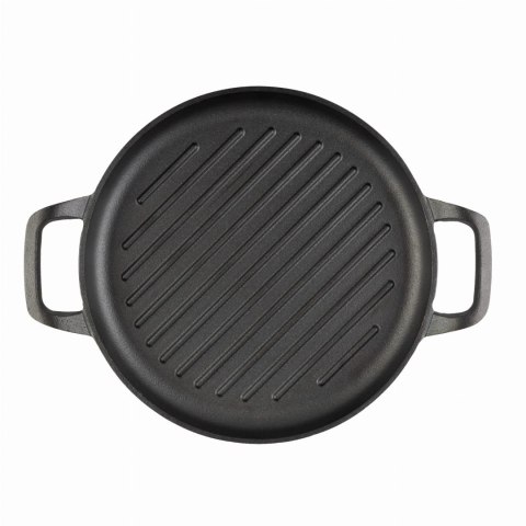 ŻELIWNA PŁYTA GRILLOWA OKRĄGŁA 33CM BERLINGER HAUS STRONG MOLD BH-6533