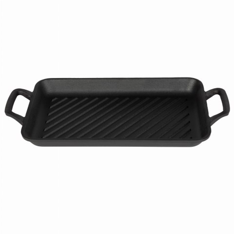 ŻELIWNA PŁYTA GRILLOWA PROSTOKĄTNA 33X22X4.5CM BERLINGER HAUS STRONG MOLD BH-6532