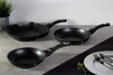ZESTAW PATELNI Z POWŁ. GRANITOWYCH BERLINGER HAUS BLACK SILVER BH-6157