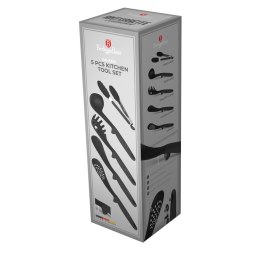 ZESTAW PRZYBORÓW KUCHENNYCH 5-ELE BERLINGER HAUS ANTRACIT BH-6339
