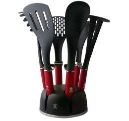 ZESTAW PRZYBORÓW KUCHENNYCH 7 EL. BERLINGER HAUS BURGUNDY BH-6241