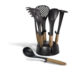 ZESTAW PRZYBORÓW KUCHENNYCH 7 EL. BERLINGER HAUS EBONY MAPLE BH-6220