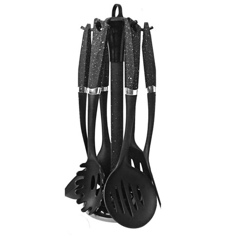 ZESTAW PRZYBORÓW KUCHENNYCH 7 EL. NYLON ZILNER ZL-5130-BK