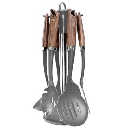 ZESTAW PRZYBORÓW KUCHENNYCH 7 EL. NYLON ZILNER ZL-5130-BR
