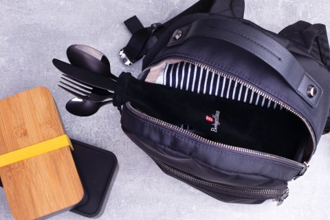 ZESTAW SZTUĆCÓW 4 EL. Z POKROWCEM BERLINGER HAUS BLACK BH-2726