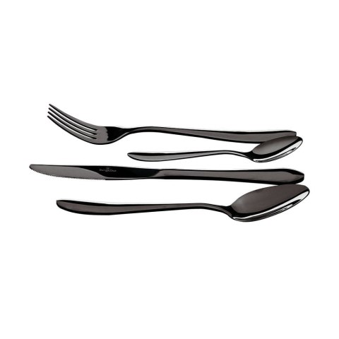 ZESTAW SZTUĆCÓW 4 EL. Z POKROWCEM BERLINGER HAUS BLACK BH-2726