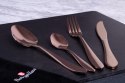 ZESTAW SZTUĆCÓW 4 EL. Z POKROWCEM BERLINGER HAUS ROSEGOLD BH-2727