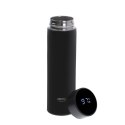 Adler | Thermal Flask | CR 4507bk | Pojemność 0.473 L | Materiał stal nierdzewna/silikon | Czarny