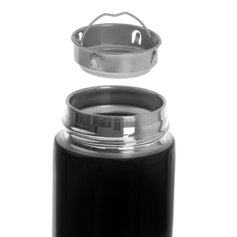 Adler | Thermal Flask | CR 4507bk | Pojemność 0.473 L | Materiał stal nierdzewna/silikon | Czarny