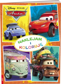Ameet: DISNEY Pixar - Auta. Naklejam I Koloruję