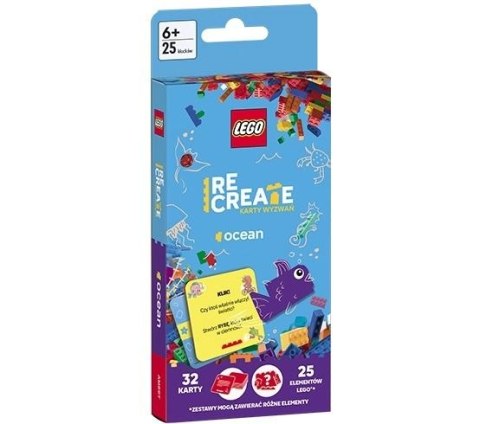 Ameet: LEGO Books - Recreate. Karty Wyzwań: Ocean
