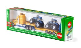 Siku: Farmer - 1:87: Ciężarówka z traktorami New Holland