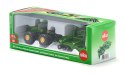 Siku Farmer - 1:87 | Traktor John Deere 9630 z rozrzutnikiem