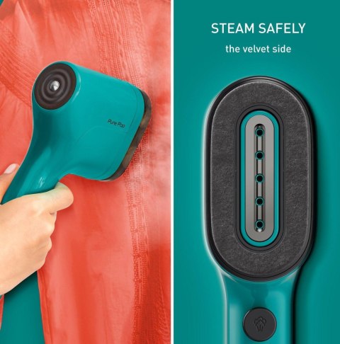 Tefal DT2026E1 Handheld Garment Steamer Pure Pop, Power 1300W, Water tank 0.07 L, Green | TEFAL