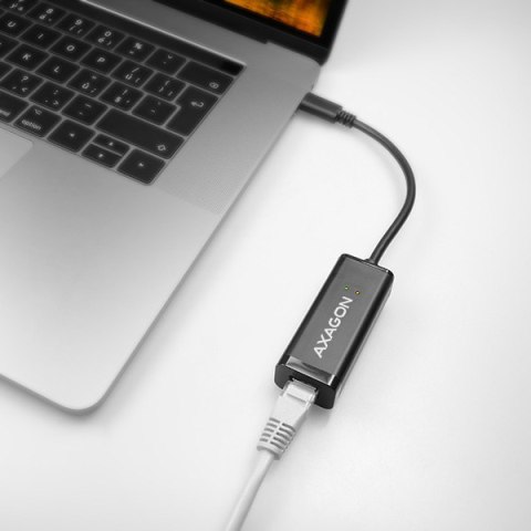 AXAGON ADE-SRC High-speed USB-C 3.1 Gigabit Ethernet 10/100/1000Mbit adapter with automatic installation