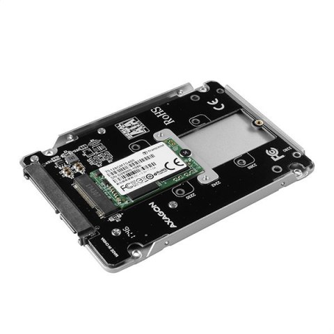 AXAGON Internal 2.5" box with SATA interface for M.2 SATA SSD