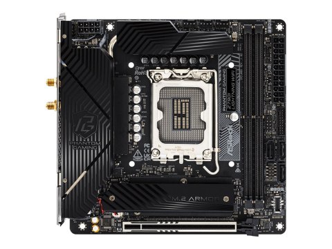 ASRock B760I LIGHTNING WIFI | Processor family Intel | Processor socket LGA1700 | DDR5 | Supported hard disk drive interfaces SA