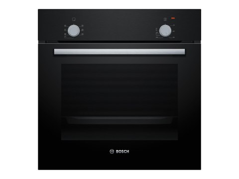 Bosch Oven | HBF010BA0 | 66 L | Electric | Manual | Knobs | Height 59.5 cm | Width 59.4 cm | Black