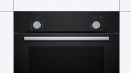 Bosch Oven | HBF010BA0 | 66 L | Electric | Manual | Knobs | Height 59.5 cm | Width 59.4 cm | Black