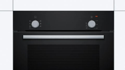 Bosch Oven | HBF010BA0 | 66 L | Electric | Manual | Knobs | Height 59.5 cm | Width 59.4 cm | Black