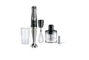 Braun | Hand Blender | MQ9135XI MultiQuick 9 | Hand Blender | 1200 W | Number of speeds 3 | Black/Stainless Steel