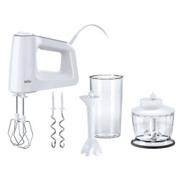 Braun | MultiMix 3 Hand Mixer | HM 3135 WH | Hand Mixer | 500 W | Number of speeds 5 | Turbo mode | White