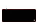 Cablexpert Gaming mouse pad with LED light effect, Large-size | MP-GAMELED-L | Mouse pad | 300 x 800 x 4 mm | Black