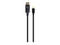 Cablexpert Mini DisplayPort to DisplayPort digital interface cable | CCP-mDP2-6 | Black | 1.8 m