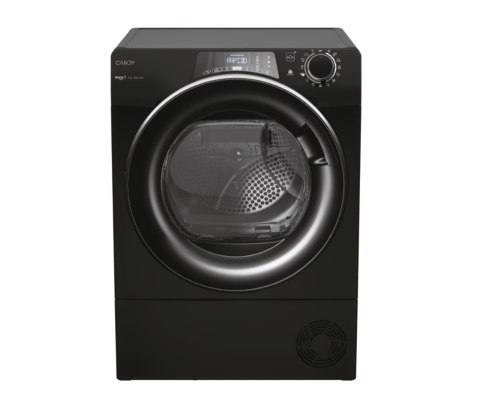 Candy Dryer Machine | RPEH9A2TBCEBX-S | Energy efficiency class A++ | Front loading | 9 kg | Big Digital | Depth 61.1 cm | Black