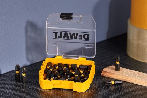 DEWALT DT70555T-QZ Extreme FLEXTORQ 25pc Set PH2 25mm in Small Bulk Storage Case