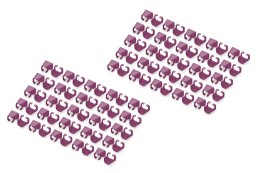 DIGITUS Color clips for Patch cable, Magenta | Digitus