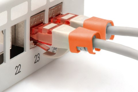 DIGITUS Color clips for Patch cable, Orange | Digitus